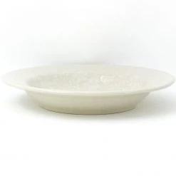 Janelle Imports Soup Plate In White On White