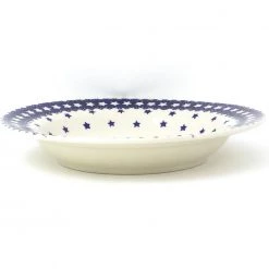 Janelle Imports Soup Plate In Blue Stars