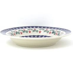 Janelle Imports Soup Plate In Winter Holly