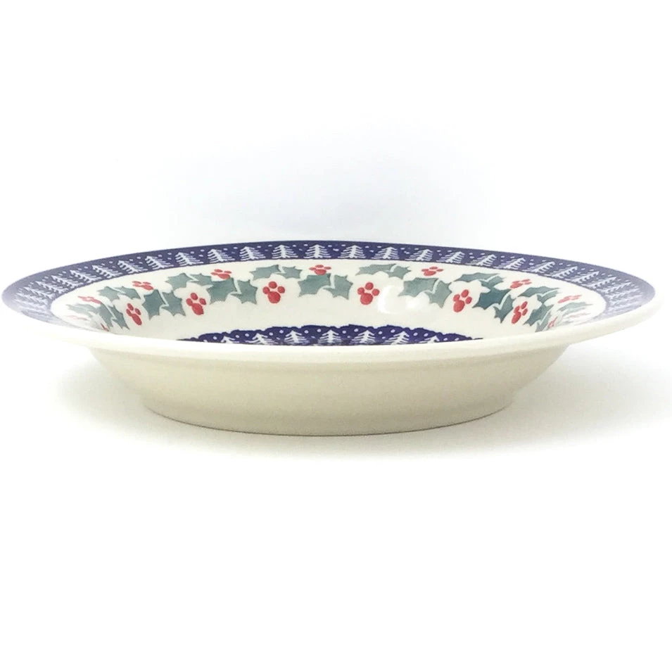 Janelle Imports Soup Plate In Winter Holly 4 Janelle Imports Soup Plate In Winter Holly