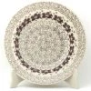 Janelle Imports Soup Plate In Purple & Gray Flowers
