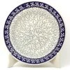 Janelle Imports Soup Plate In Light & Dark Snowflake