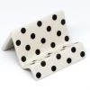 Janelle Imports Business Card/Smart Phone Holder In Black Polka Dot