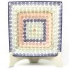 Janelle Imports Square Soup Plate In Modern Dots