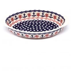 Janelle Imports Md Oval Baker W/Handles In Red Helm