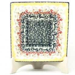 Janelle Imports Square Soup Plate In Country Summer