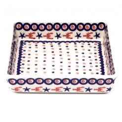 Janelle Imports Square Baker In Red Lobster