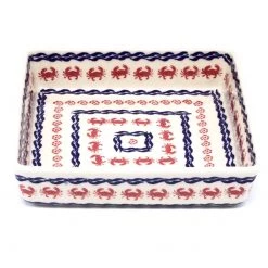 Janelle Imports Square Baker In Red Crab