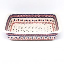 Janelle Imports Deep Rect. Baker In Blue Helm