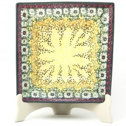 Janelle Imports Square Soup Plate In Cottage Decor