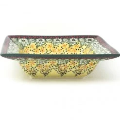 Janelle Imports Square Soup Plate In Cottage Decor
