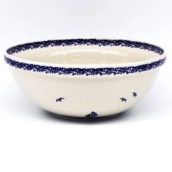 Janelle Imports Round Bowl 64 Oz In Sailboat
