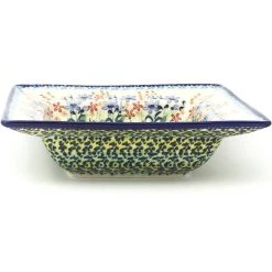 Janelle Imports Square Soup Plate In Country Spring