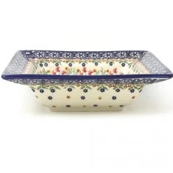 Janelle Imports Square Soup Plate In Morning Glory