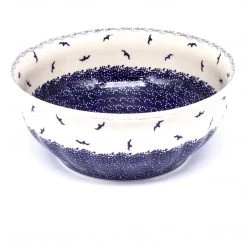 Janelle Imports Scalloped Bowl 128 Oz In Seagulls