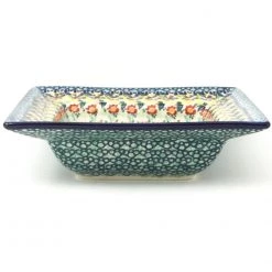 Janelle Imports Square Soup Plate In Country Fall