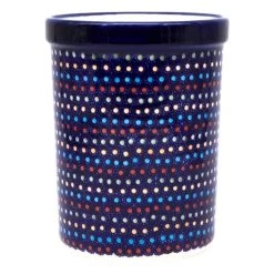 Janelle Imports Utensil Holder 2 Qt In Multi-Colored Dots