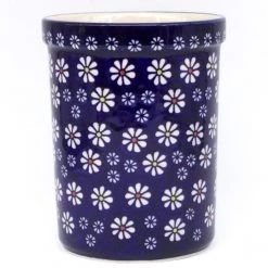 Janelle Imports Utensil Holder 2 Qt In Flowers On Blue