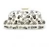 Janelle Imports Butter Dish In Modern Gray & Black