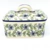 Janelle Imports Butter Box In Blue Clematis