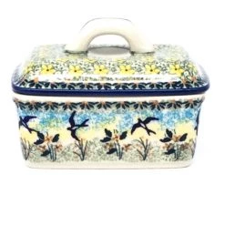 Janelle Imports Butter Box In Birds