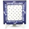 Janelle Imports Square Dinner Plate In Winter