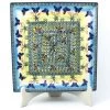Janelle Imports Square Dinner Plate In Butterfly Field