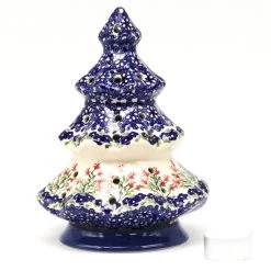 Janelle Imports Tree Tea Candle Holder In Field Of Flowers