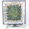 Janelle Imports Square Dinner Plate In Country Spring