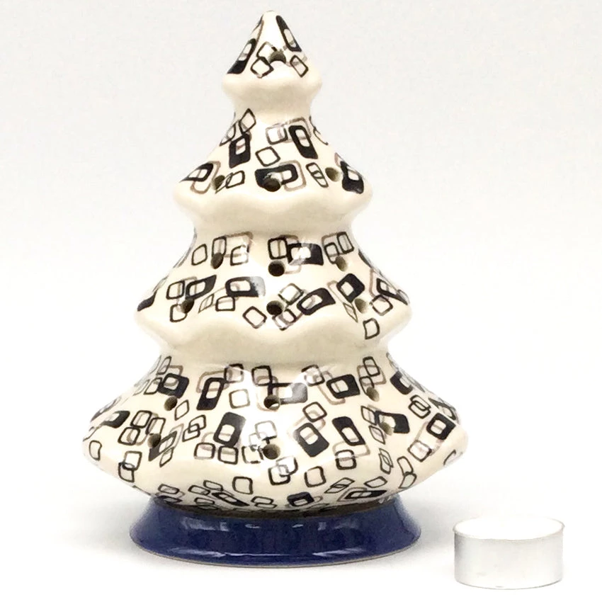 Janelle Imports Tree Tea Candle Holder In Modern Gray & Black 3 Janelle Imports Tree Tea Candle Holder In Modern Gray & Black