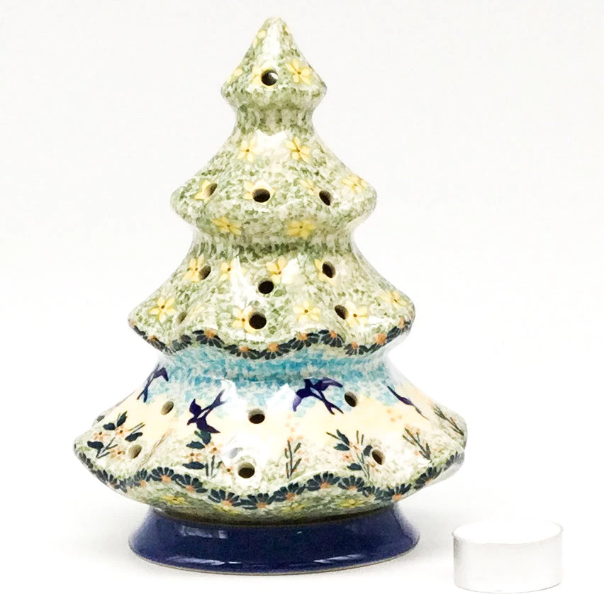 Janelle Imports Tree Tea Candle Holder In Birds 3 Janelle Imports Tree Tea Candle Holder In Birds