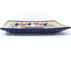 Janelle Imports Square Dinner Plate In Butterfly Meadow