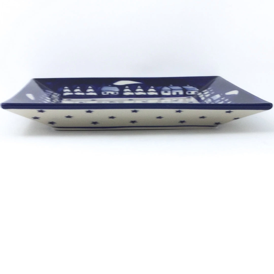 Janelle Imports Square Dinner Plate In Winter 4 Janelle Imports Square Dinner Plate In Winter