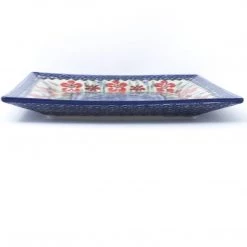 Janelle Imports Square Dinner Plate In Spring Meadow