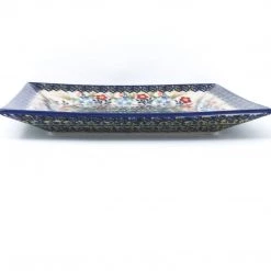 Janelle Imports Square Dinner Plate In Autumn Bouquet