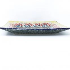 Janelle Imports Square Dinner Plate In Country Summer