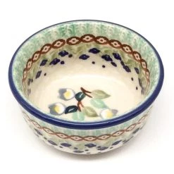 Janelle Imports Tiny Round Bowl 4 Oz In Apple Blossom