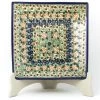 Janelle Imports Square Luncheon Plate In Rose Garden