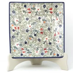 Janelle Imports Square Luncheon Plate In Early Spring