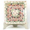 Janelle Imports Square Luncheon Plate In Tiny Flower