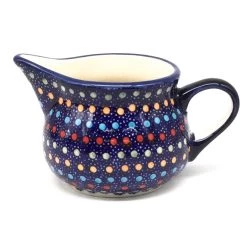 Janelle Imports Creamer 6 Oz In Multi-Colored Dots