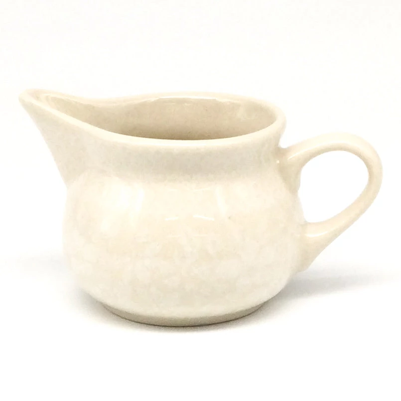 Janelle Imports Creamer 6 Oz In White On White 3 Janelle Imports Creamer 6 Oz In White On White
