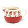 Janelle Imports Creamer 6 Oz In Red Rose 1 Janelle Imports Creamer 6 Oz In Red Rose