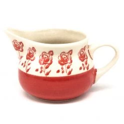 Janelle Imports Creamer 6 Oz In Red Rose