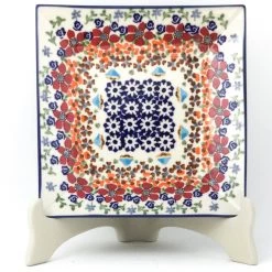 Janelle Imports Square Luncheon Plate In Summer