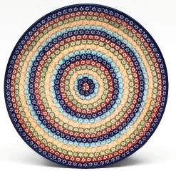 Janelle Imports Bread & Butter Plate In Multi-Colored Flowers