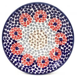 Janelle Imports Bread & Butter Plate In Red Zinnia