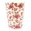 Janelle Imports Toothbrush Holder/Cup In Antique Red 1 Janelle Imports Toothbrush Holder/Cup In Antique Red