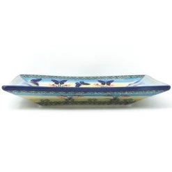Janelle Imports Square Luncheon Plate In Butterfly Field