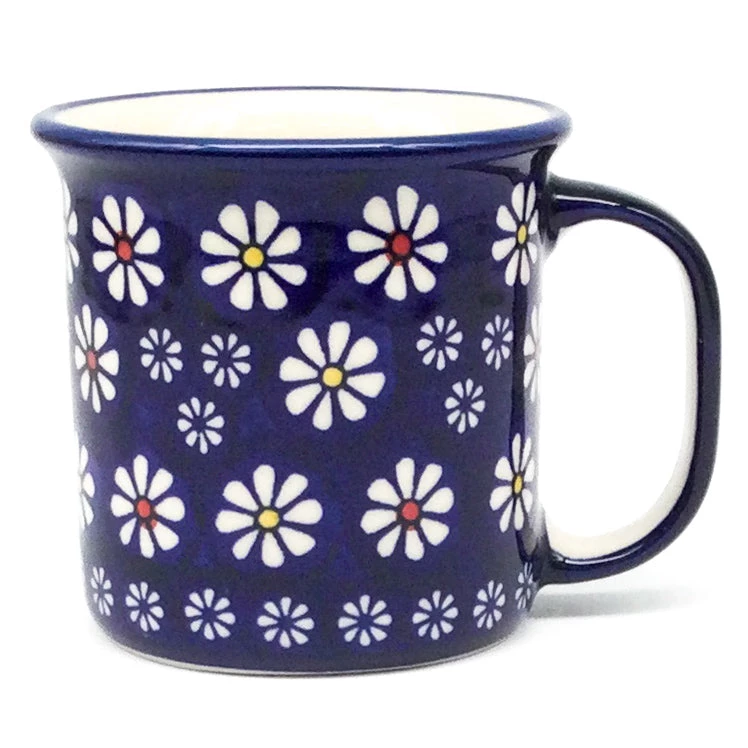 Janelle Imports Straight Cup 12 Oz In Flowers On Blue 3 Janelle Imports Straight Cup 12 Oz In Flowers On Blue